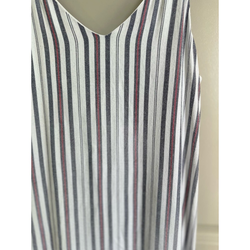 Doe & Rae Beachy Stripe Sleeveless Maxi Dress Sz. Small - Picture 7 of 9